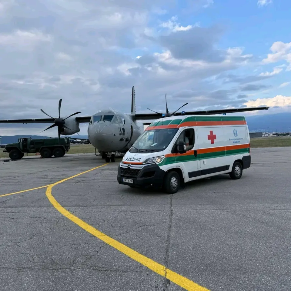 Болгарські військові організували термінові рейси для порятунку важкохворих дітей
