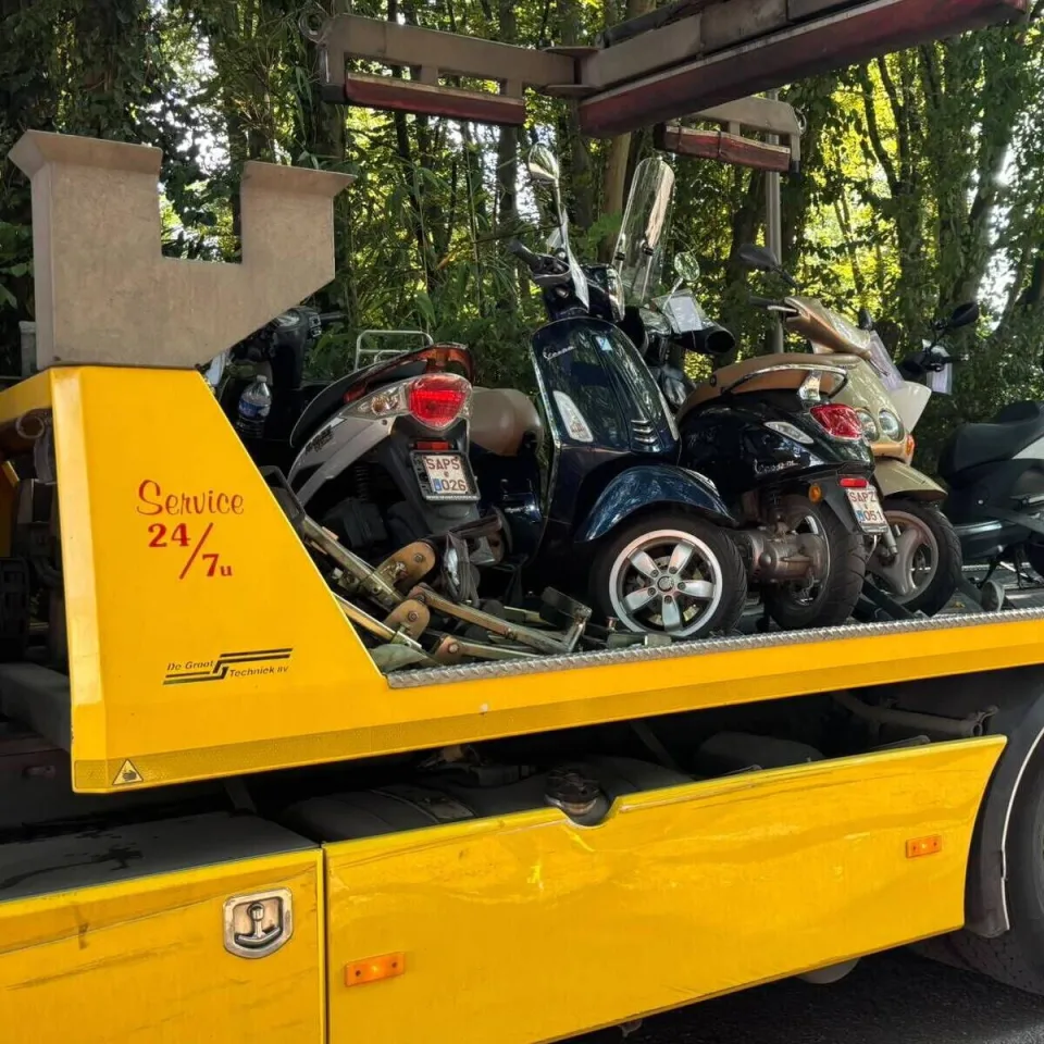 Belgian Police Find Stolen Motorcycles, Three People Arrested During Major Operations