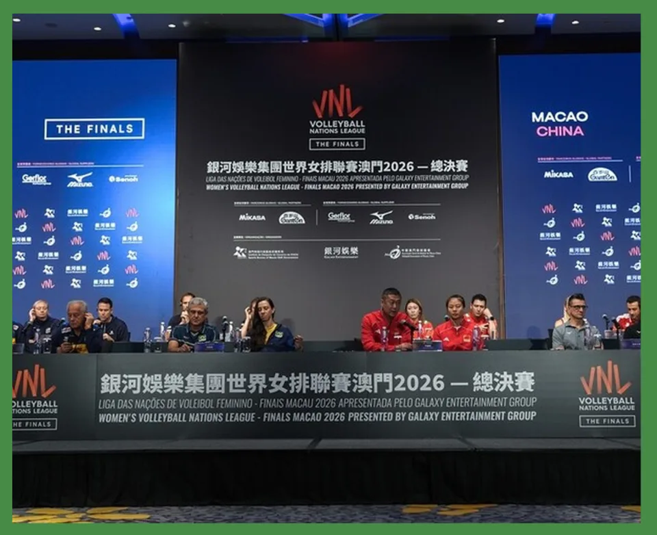 2026 FIVB Kadınlar Milletler Ligi Finalleri'nin Basın Toplantısı Makau'da Yapıldı