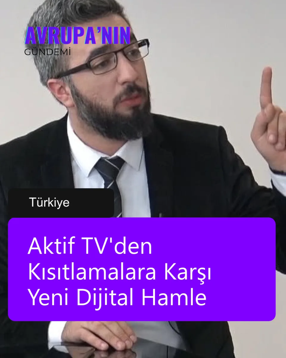 Aktif TV'den Kısıtlamalara Karşı Yeni Dijital Hamle