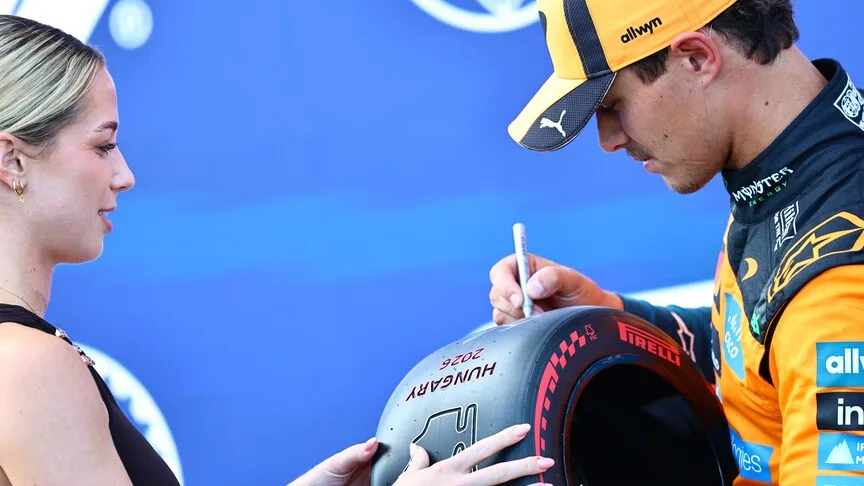 Formula 1 Macaristan GP'de pole pozisyonunu Lando Norris kazandı