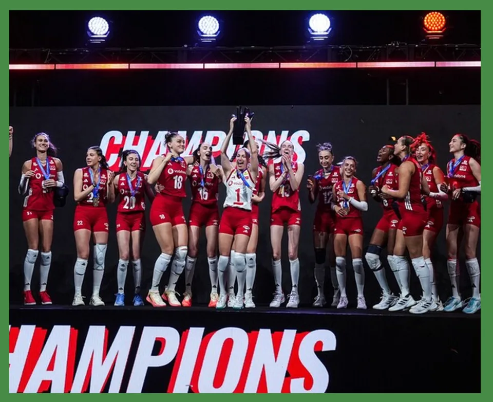 A Milli Kadın Voleybol Takımı Milletler Ligi'nde Şampiyonluğa Ulaştı