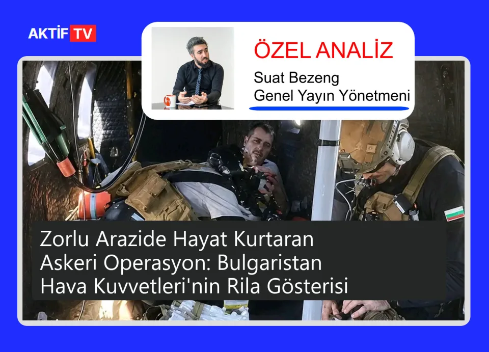 Zorlu Arazide Hayat Kurtaran Askeri Operasyon: Bulgaristan Hava Kuvvetleri'nin Rila Gösterisi