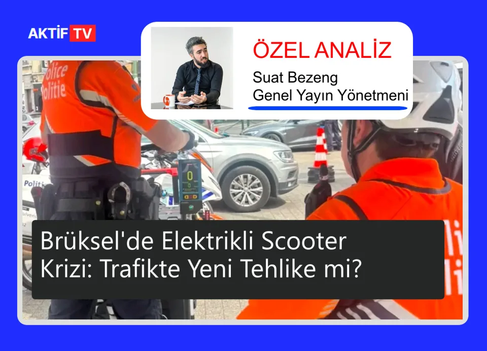 Brüksel'de Elektrikli Scooter Krizi: Trafikte Yeni Tehlike mi?