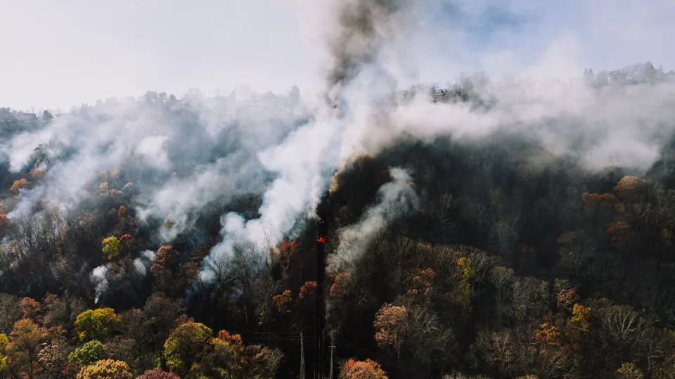 Belçika yangınında 550 bin ton CO2 salındı