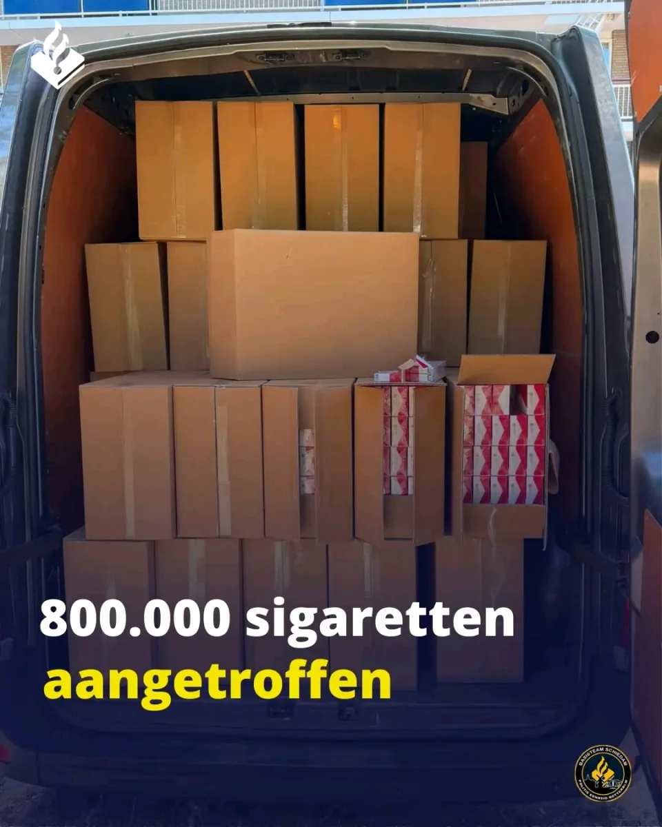Sigara Za Magendo Zaidi Ya Laki Nane Zanaswa Kwenye Minibus Uholanzi