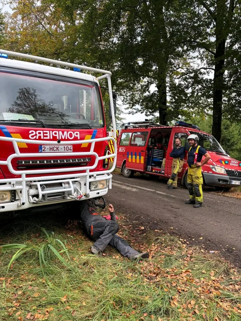 Belgija: Mehanički servis ključan za efikasnost vatrogasaca Hesbaye-Hautes Fagnes zone.
