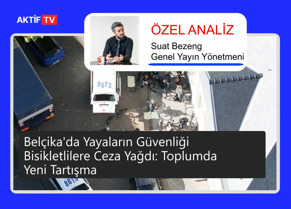 Belçika'da Yayaların Güvenliği Bisikletlilere Ceza Yağdı: Toplumda Yeni Tartışma