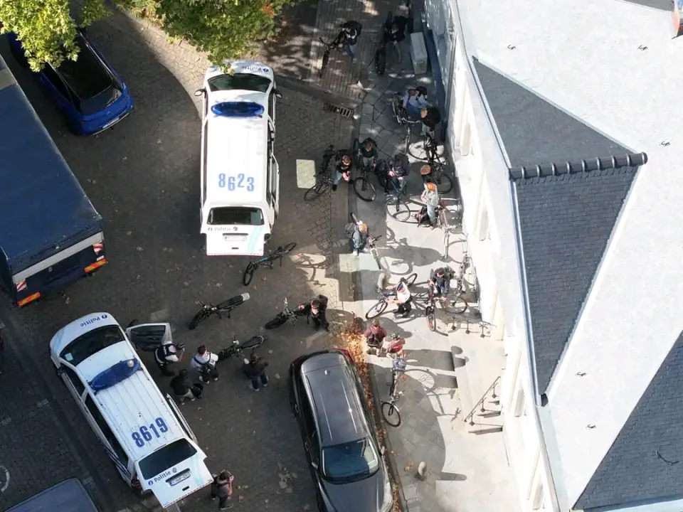 Soixante cyclistes sanctionnés à Hamme après des contrôles policiers sur le site de la foire