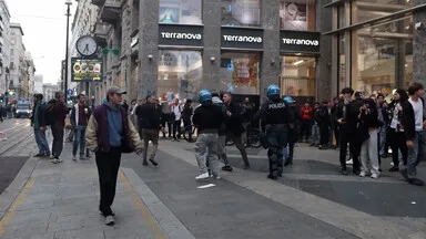 İtalya'da Milano'daki şiddet olaylarında 160 kişi gözaltına alındı