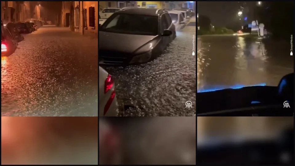 Unwetter im Südosten Frankreichs verursacht Überschwemmungen, Schäden und Stromausfälle
