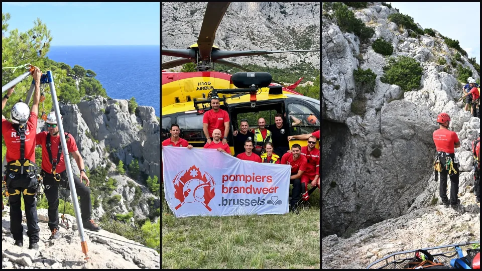 Belgian Firefighters Complete Joint Rescue Training With Team in France