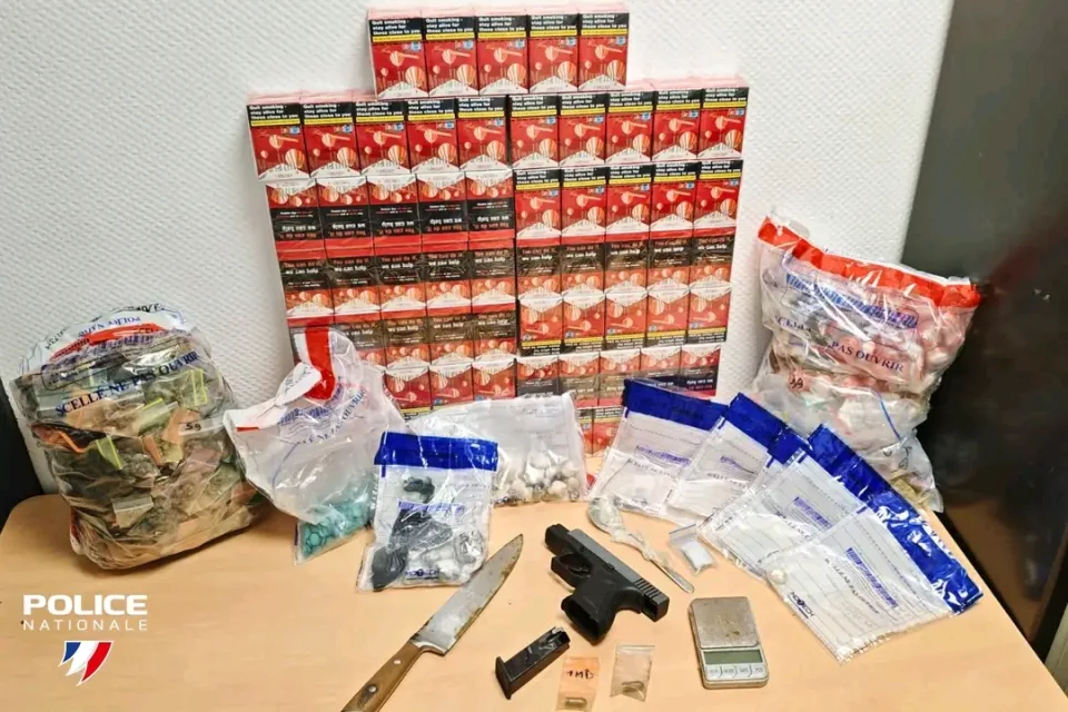Френската полиция разкри мащабна наркобанда в Каен