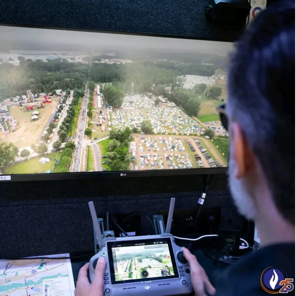 Sécurité maximale de la Police Fédérale au Festival Parklife à Werchter pour protéger les festivaliers