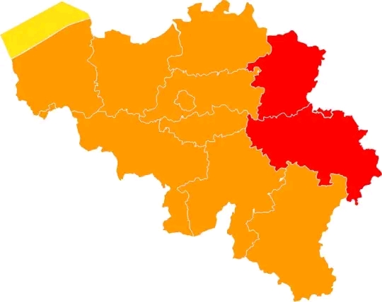 بیلجیم میں شدید گرمی کی لہر، مشرقی علاقوں میں ریڈ الرٹ جاری کر دیا گیا۔