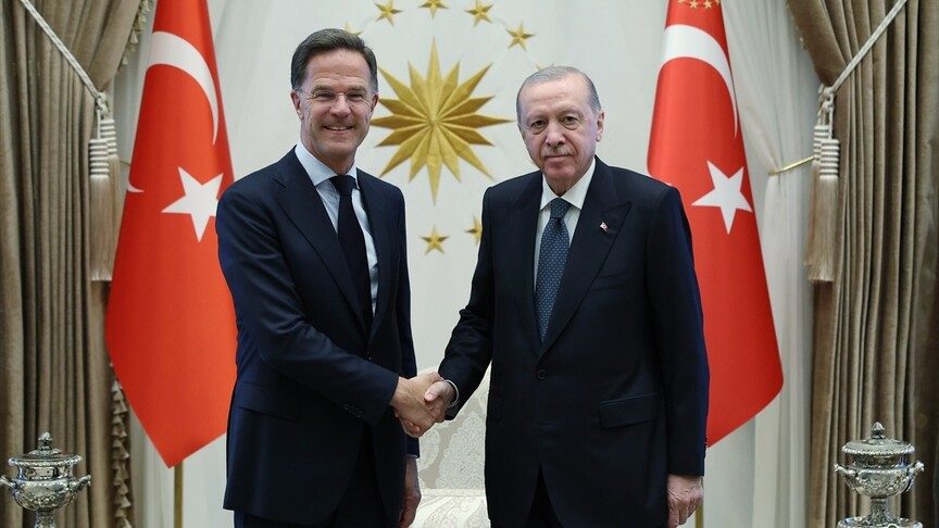 Cumhurbaşkanı Erdoğan, NATO Genel Sekreteri Rutte'yi kabul etti