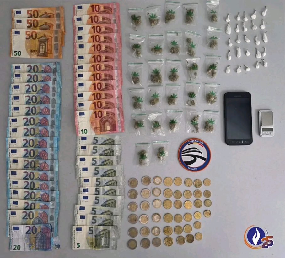 Belçika'da Brüksel metrosunda narkotik operasyonu: Polis suçun peşinde