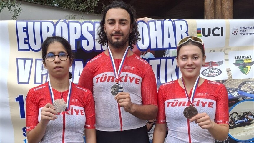 Milli Para Bisikletçiler Avrupa Kupası'nda Tarihi Başarıya İmza Attı